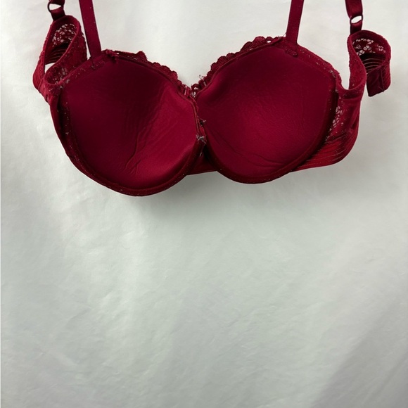Victoria’s Secret 34D Bra Very Sexy Uplift Balconet Red - Picture 6 of 9